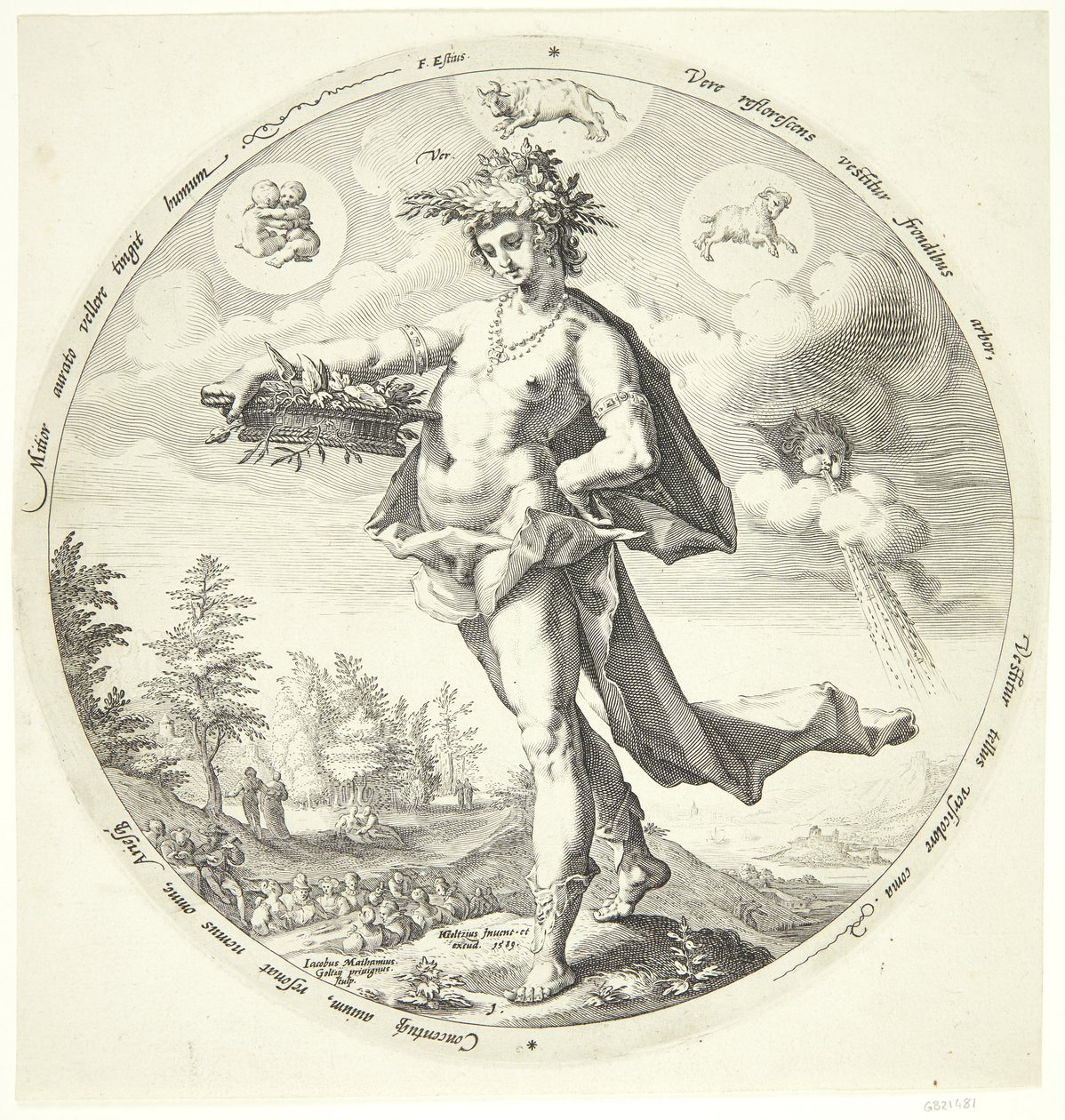 Printemps - Jacob Matham