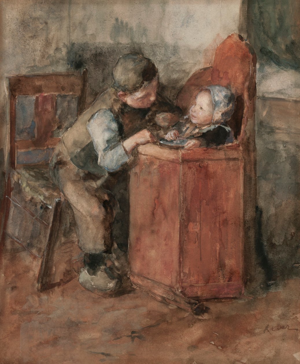 Amour fraternel - Jacob Simon Kever