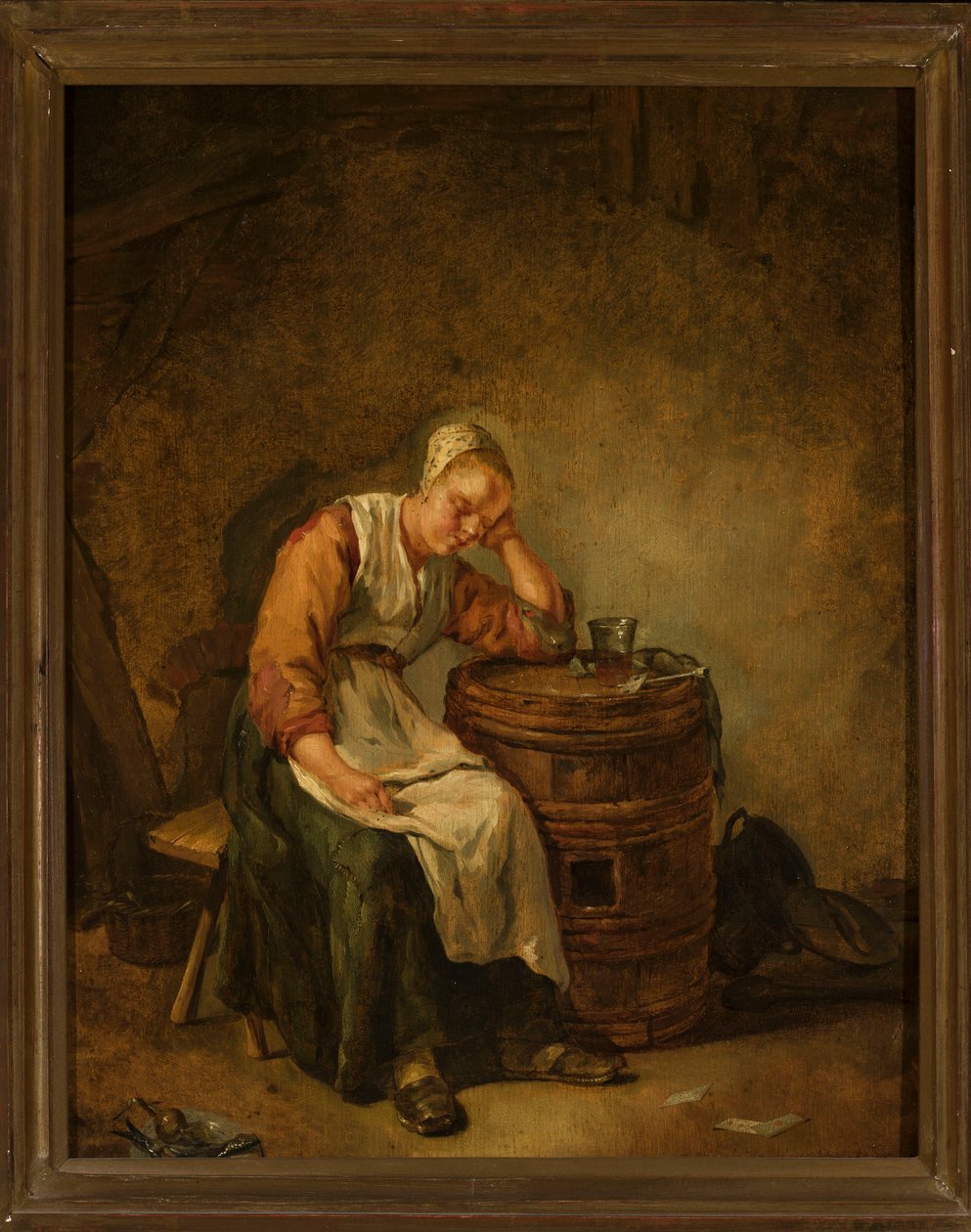 Une femme endormie - Jacob Toorenvliet
