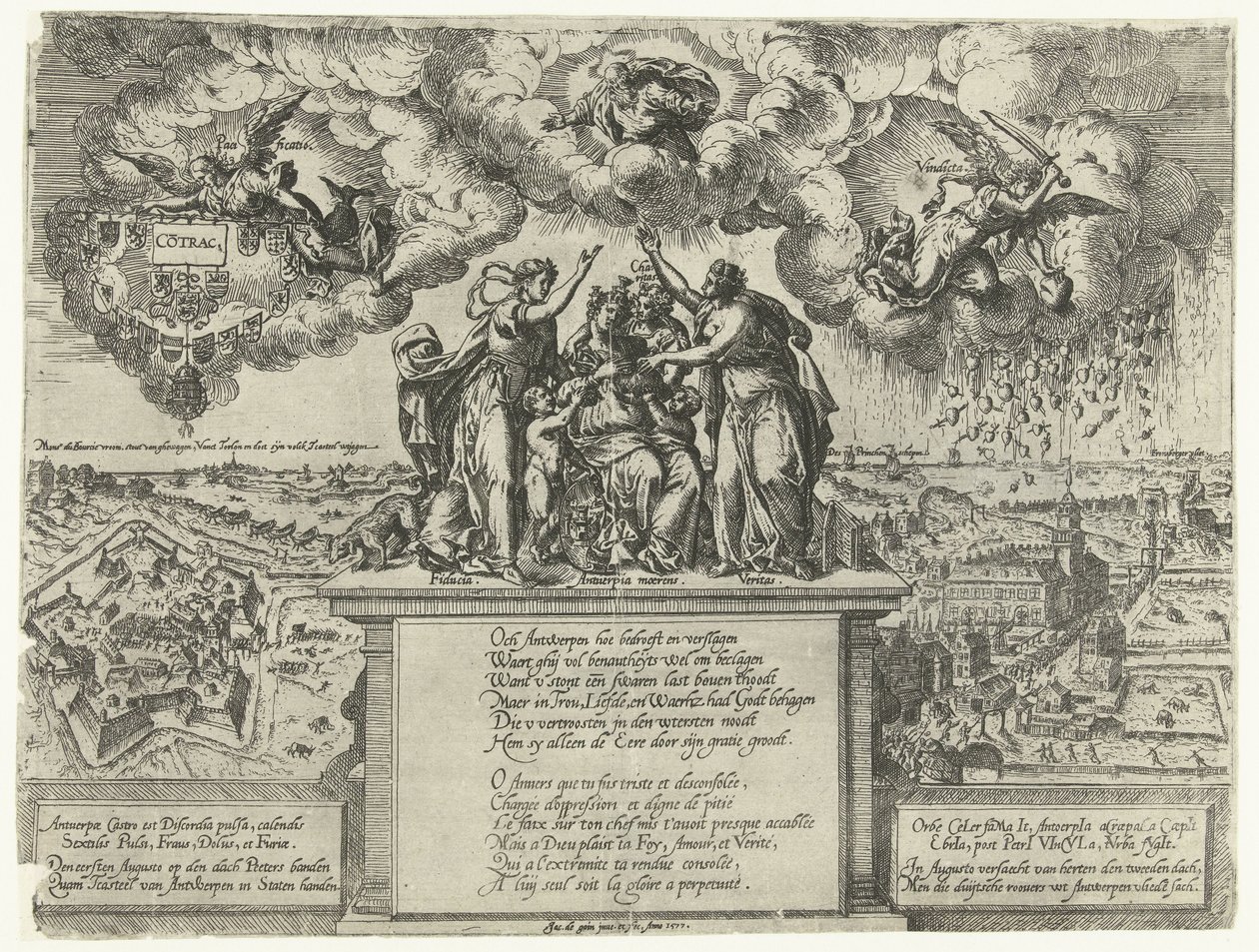 Allégorie de la conquête de la citadelle d