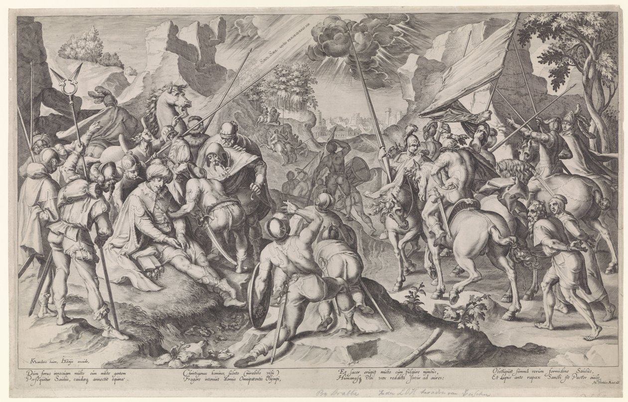 Conversion de Paul - Jacob de Gheyn (II) (attributed to workshop of)