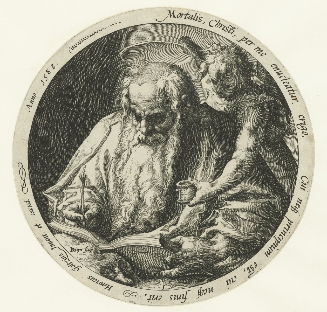 Évangéliste Matthieu - Jacob de Gheyn (II)