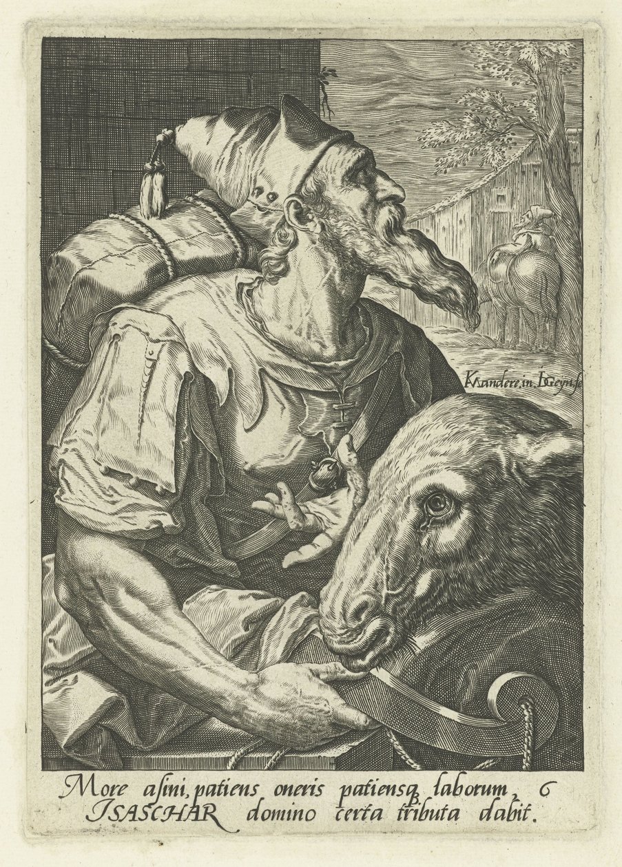 Ancêtre Issachar - Jacob de Gheyn (II)