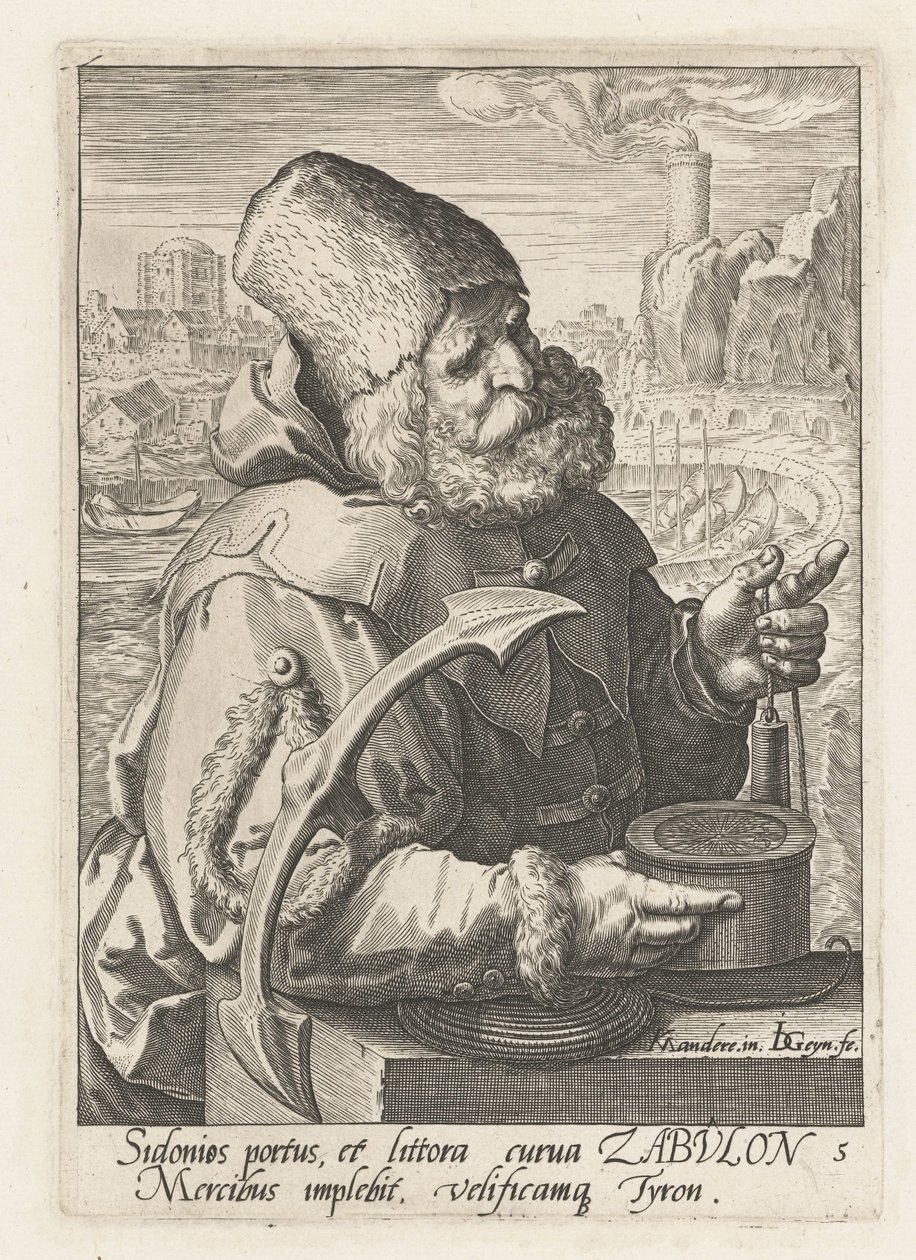 Ancêtre Zabulon - Jacob de Gheyn (II)