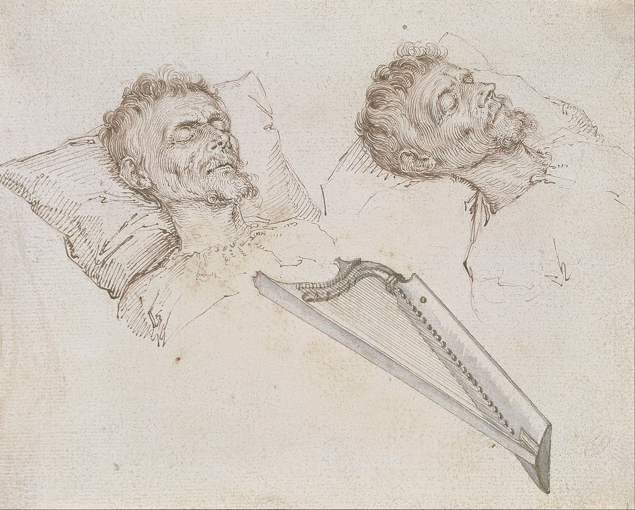 Karel van Mander sur son lit de mort - Jacob de Gheyn II