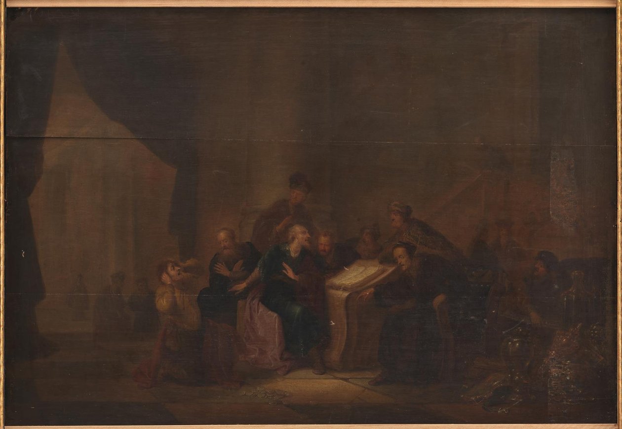 Judas jette les pièces d