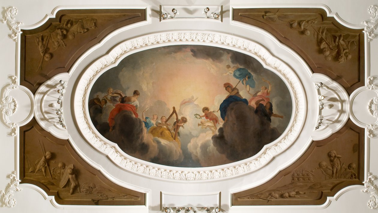 Apollon entouré des neuf Muses - Jacob de Wit