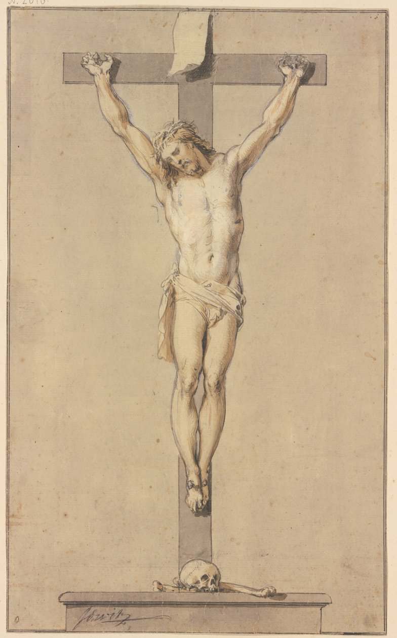 Le Christ sur la croix - Jacob de Wit