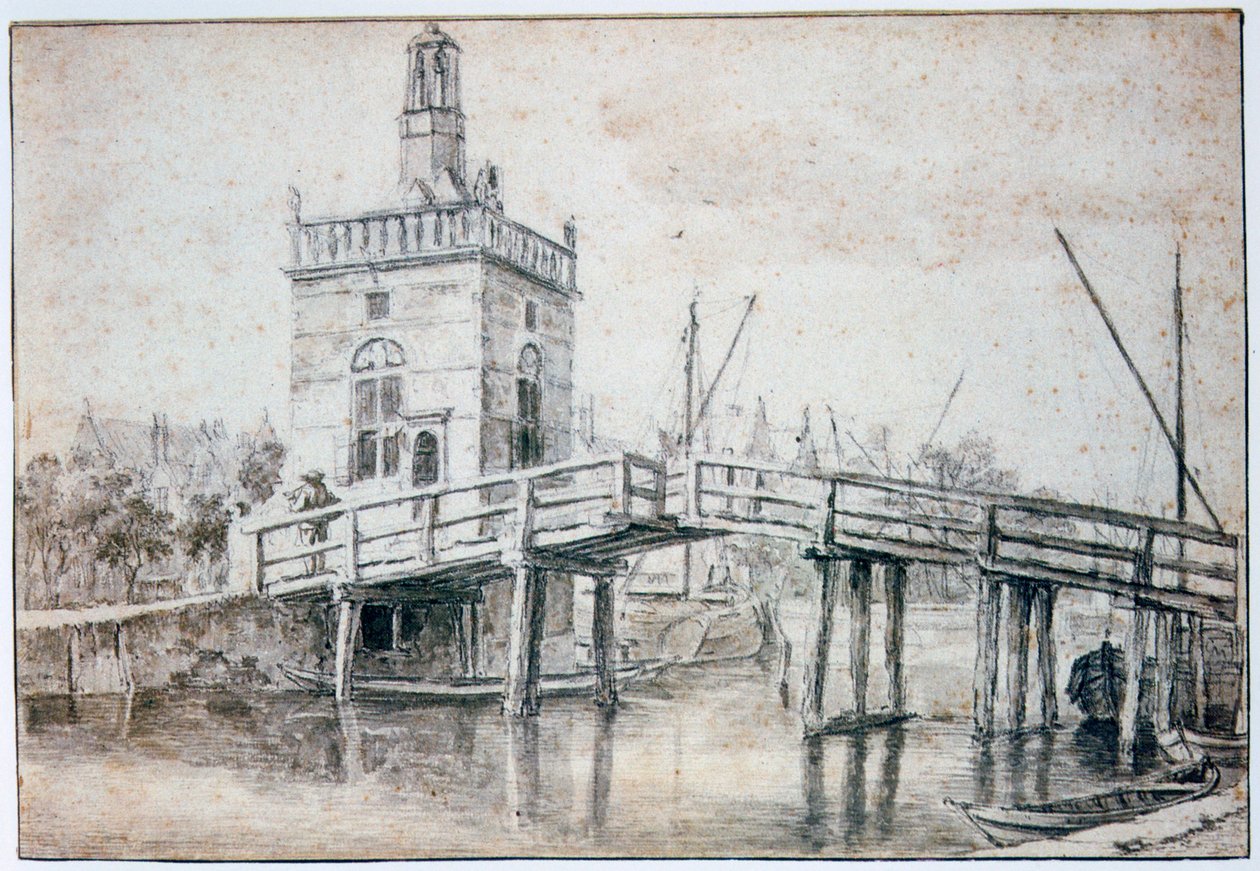 Le Pont à Alkmaar, vers 1648-1682 - Jacob van Ruisdael