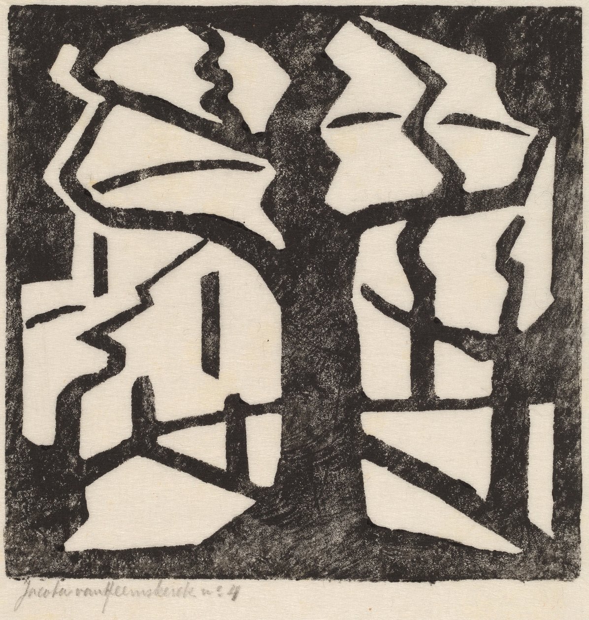Arbre, vers 1915 - Jacoba van Heemskerck van Beest