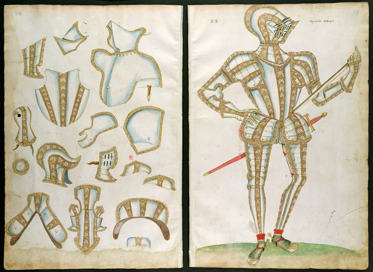 Armure pour Monseigneur Skrope, tirée de 