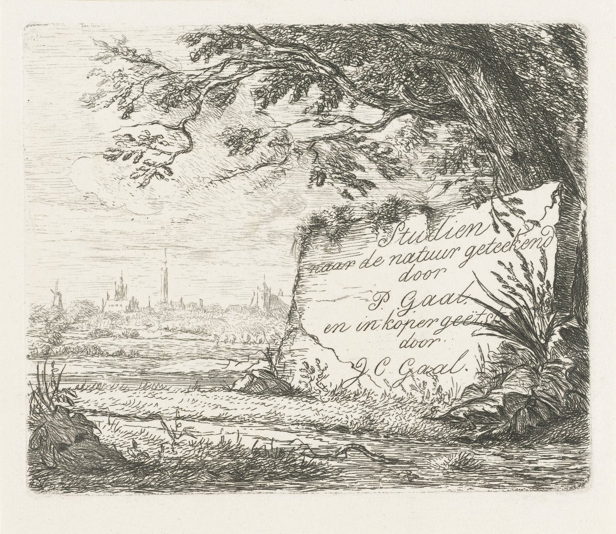 Page de titre pour : Études d