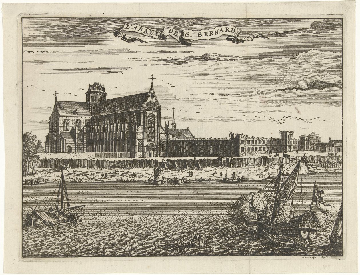 Abbaye de Saint-Bernard - Jacobus Harrewijn