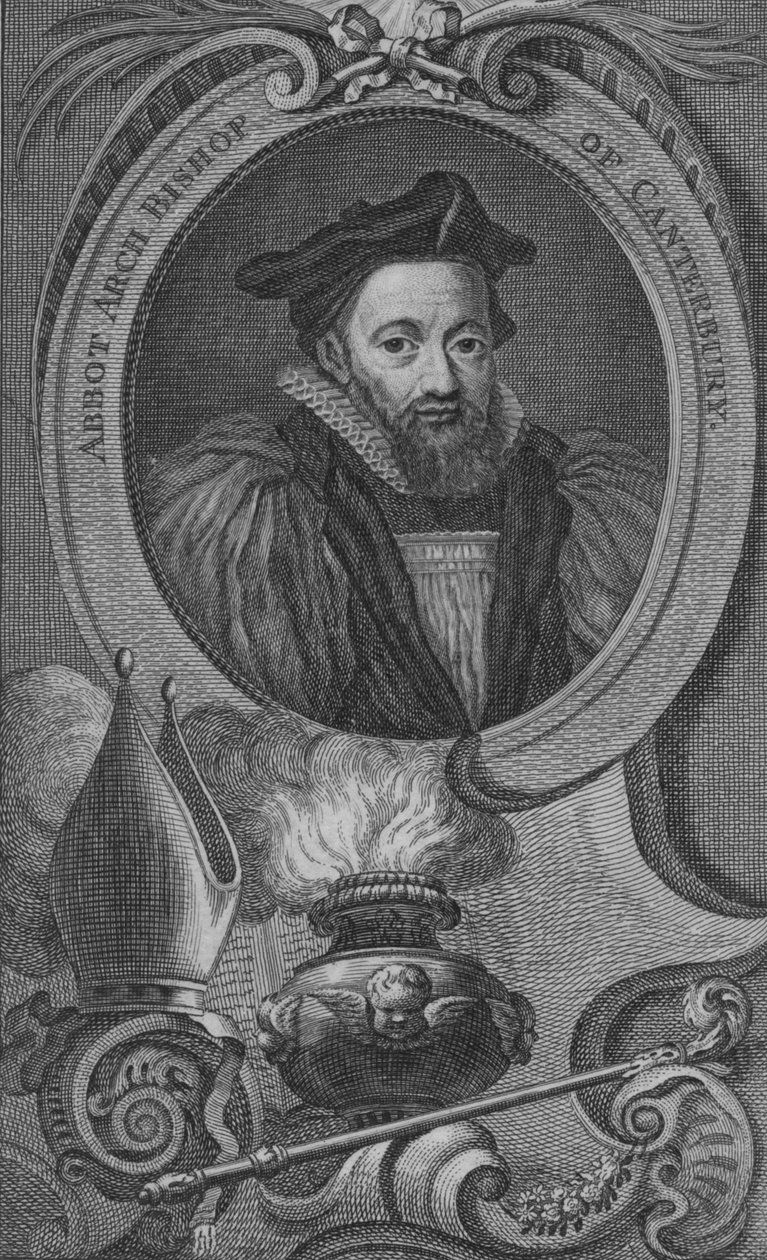 Abbé Archevêque de Cantorbéry - Jacobus Houbraken