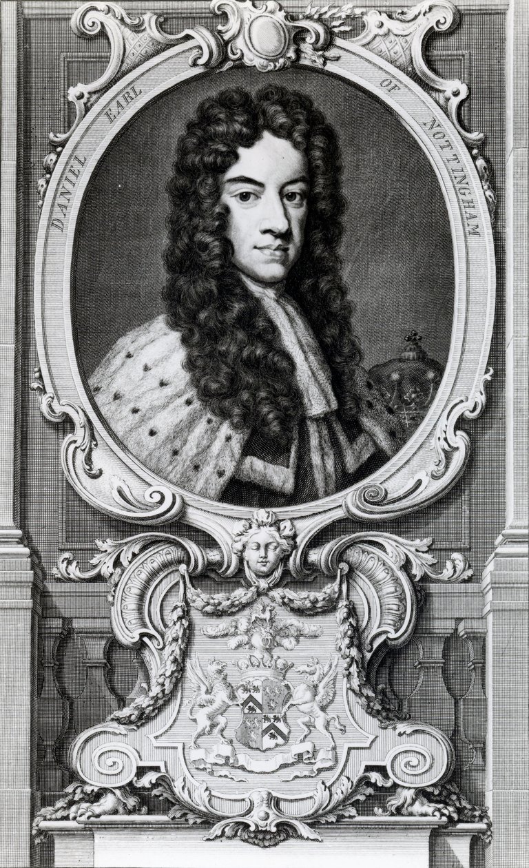 Daniel Finch, 2e comte de Nottingham et 7e comte de Winchilsea (1647-1730) - Jacobus Houbraken