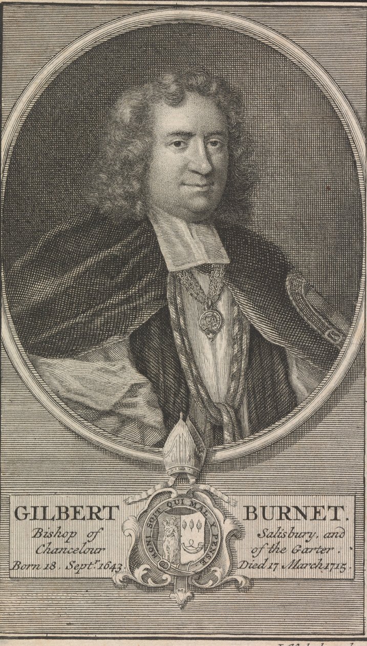 Gilbert Burnet, évêque de Salisbury - Jacobus Houbraken