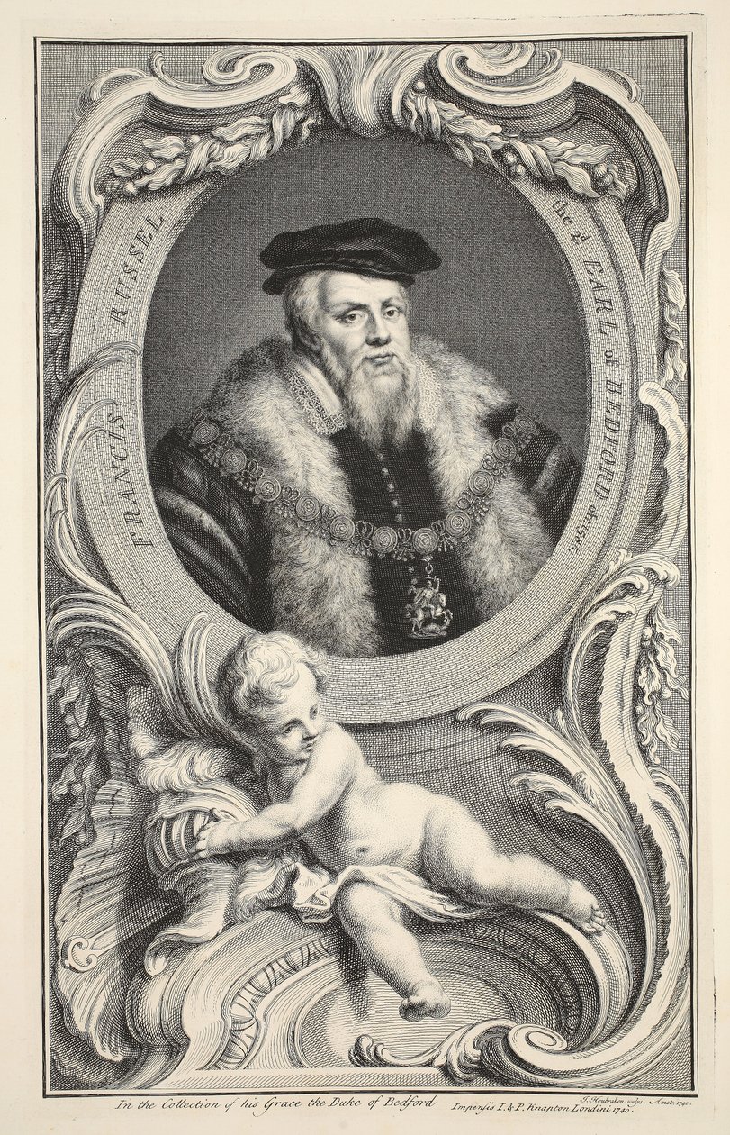 Portrait de Francis Russell, illustration de 