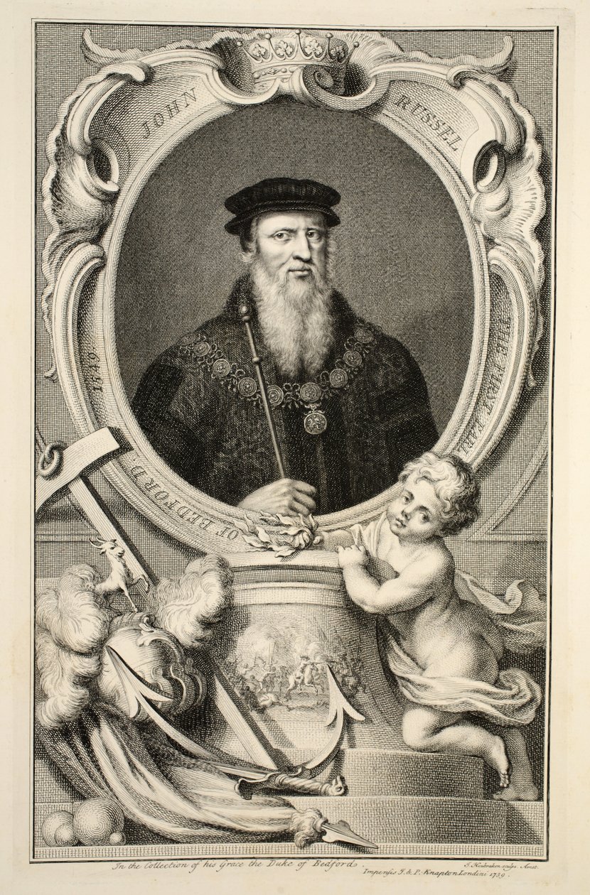 Portrait de John Russell, illustration de 