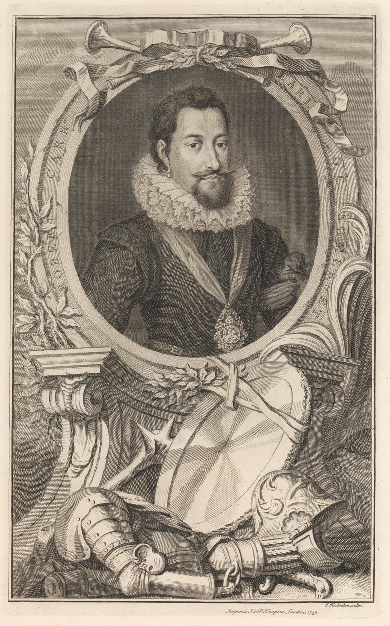 Robert Carr, comte de Somerset - Jacobus Houbraken