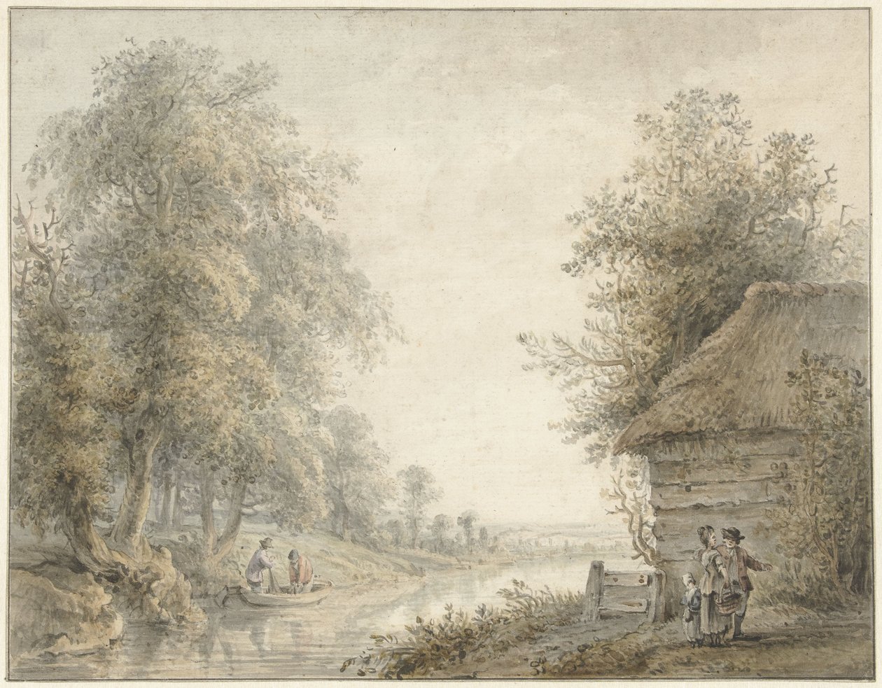 Grange de paysan près d