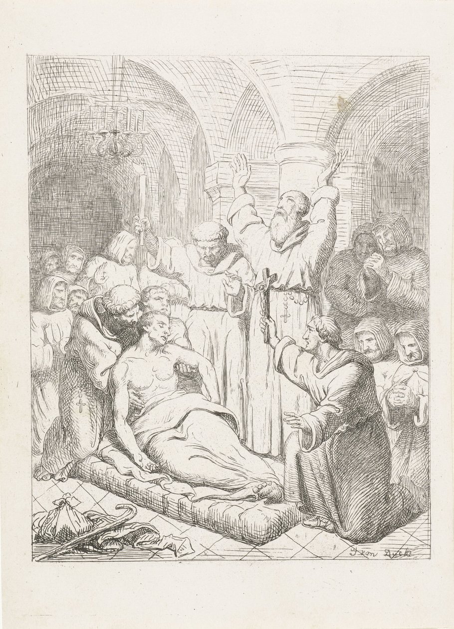 La mort de Tiddo Winnenga - Jacobus van Dijck