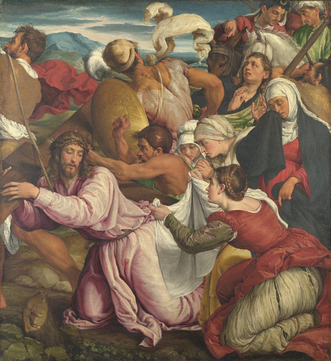 Le chemin du Calvaire - Jacopo Bassano