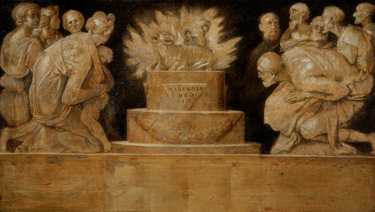Scène de sacrifice - Jacopo Pontormo