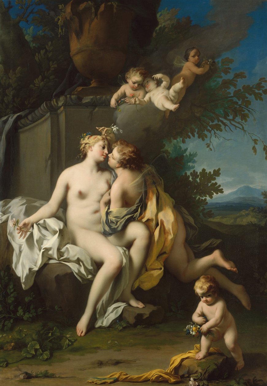 Flore et Zéphyr - Jacopo Amigoni