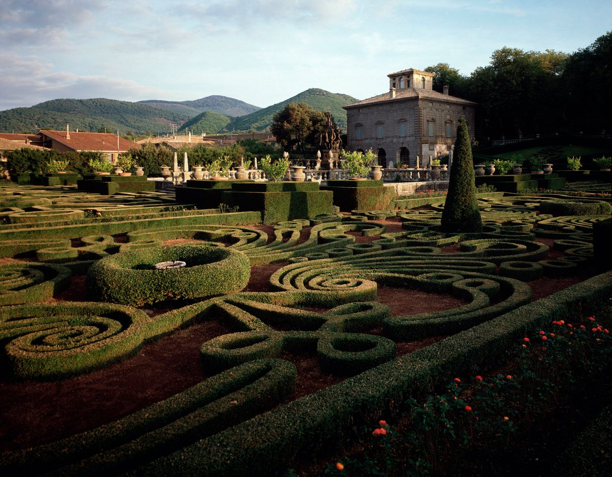 Vue de la villa Lante - Jacopo Vignola