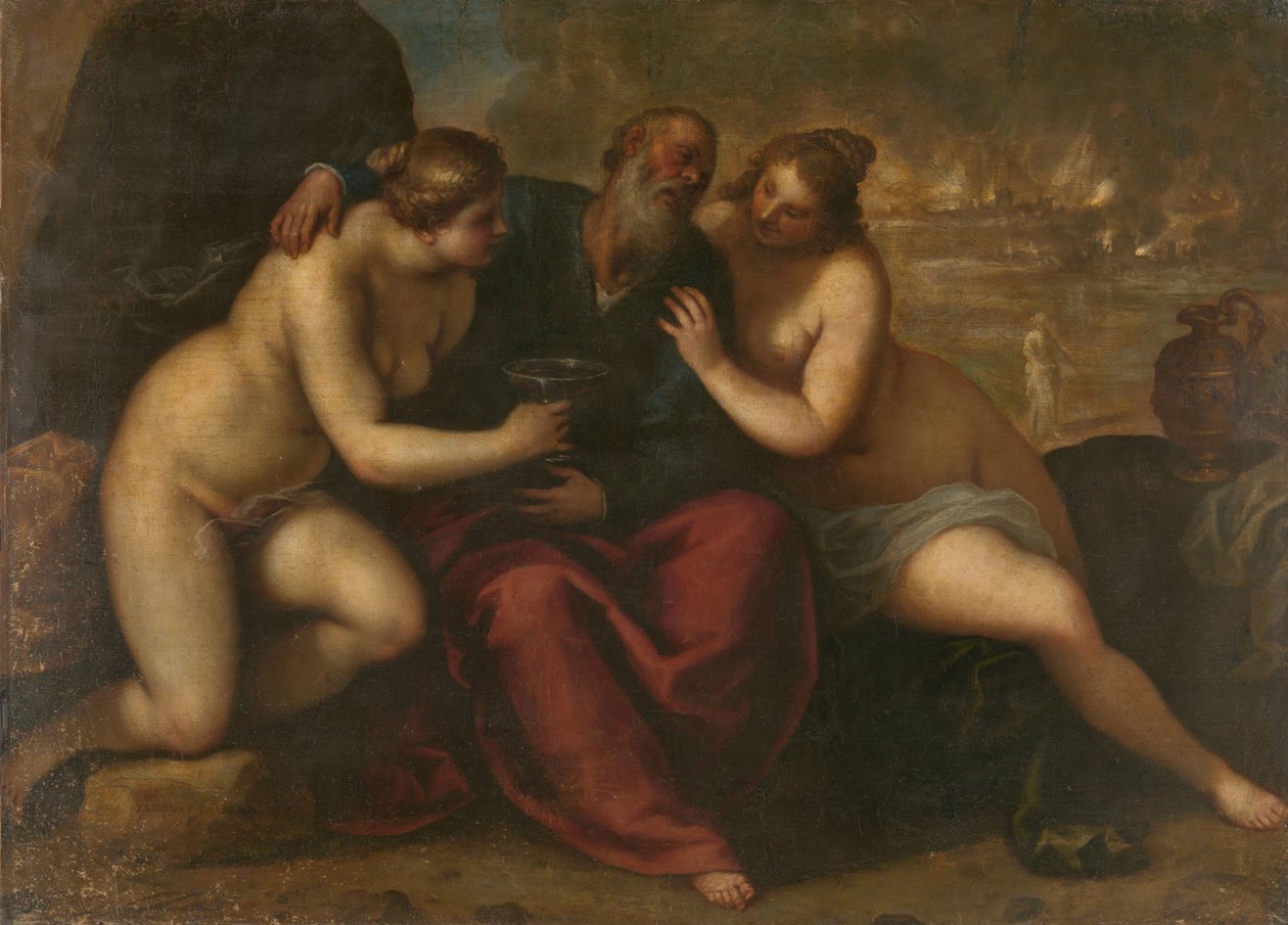 Loth et ses filles - Jacopo Palma (il Giovane)