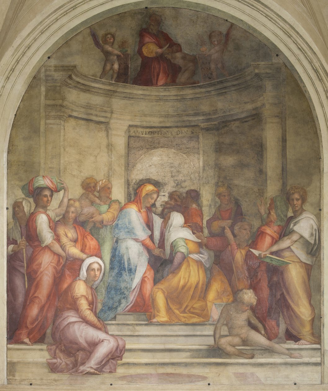 La Visitation - Jacopo Pontormo