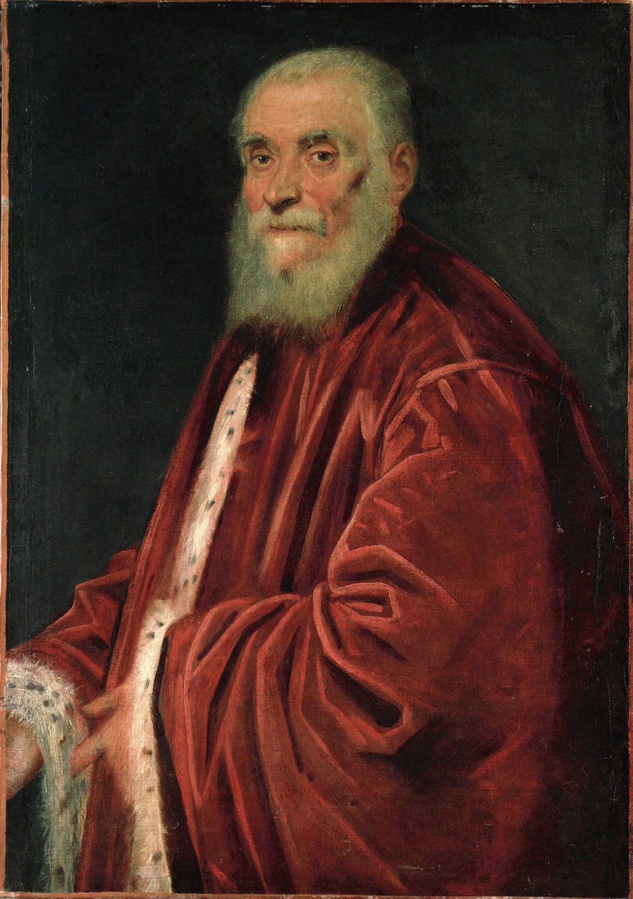 Marco Grimani, sénateur vénitien (huile sur toile) - Jacopo Robusti Tintoretto