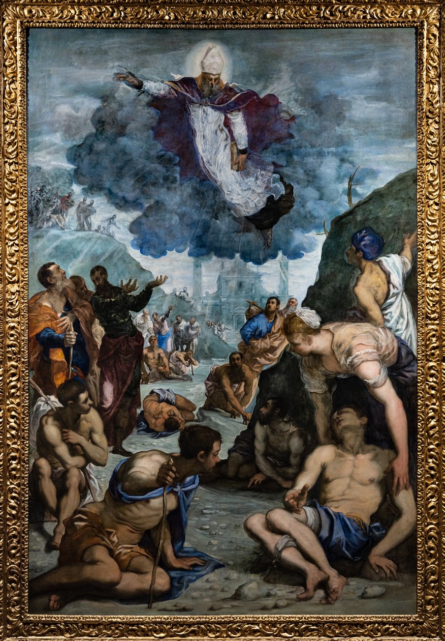 Saint Augustin guérit le boiteux - Jacopo Robusti Tintoretto