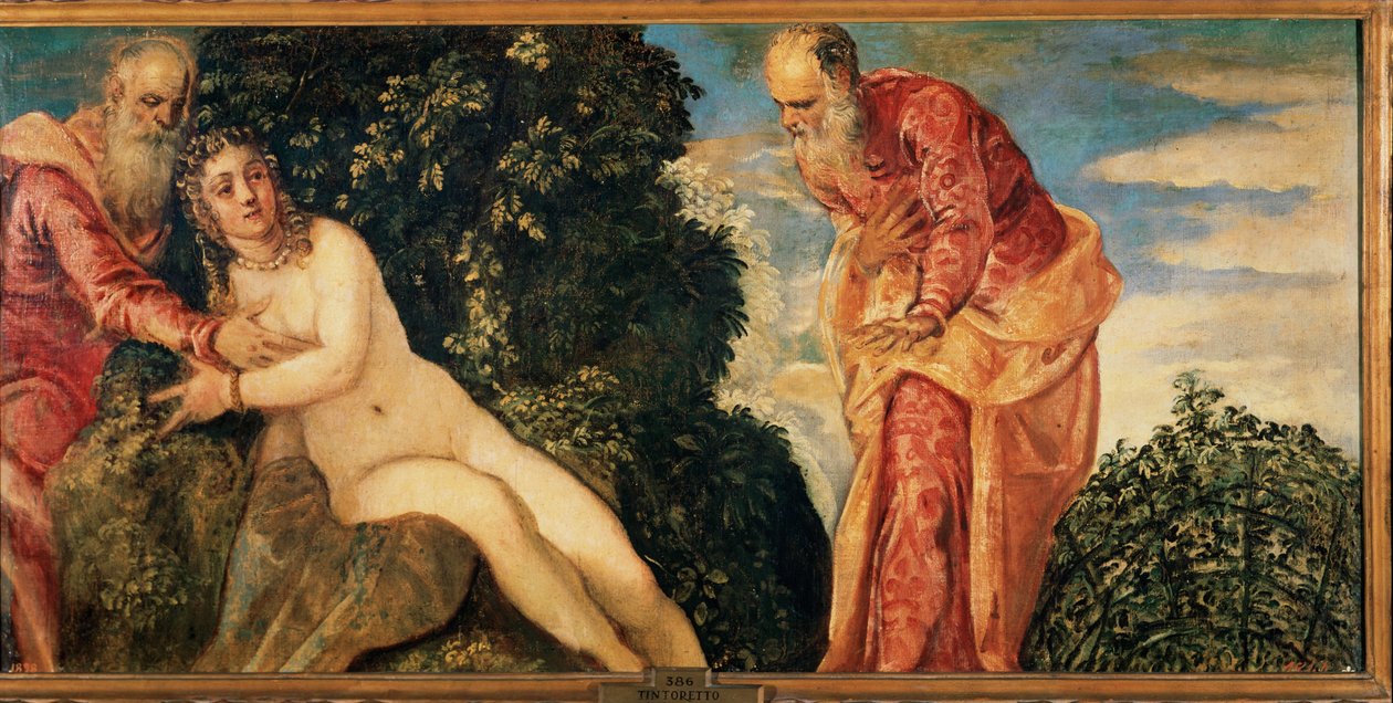 Suzanne et les anciens - Jacopo Robusti Tintoretto