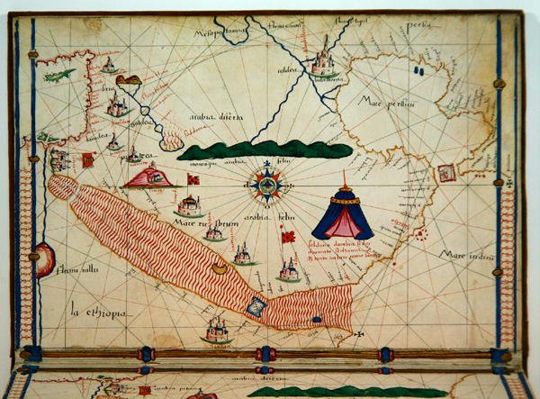 Carte de la mer Rouge, des Carte Geografiche - Jacopo Russo