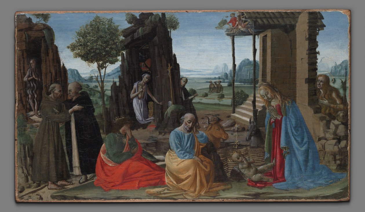 La Nativité mystique - Jacopo del Sellaio