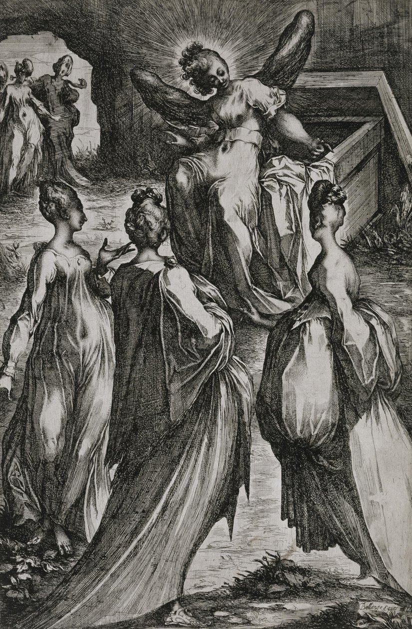 Les Saintes Femmes au Sépulcre - Jacques Bellange