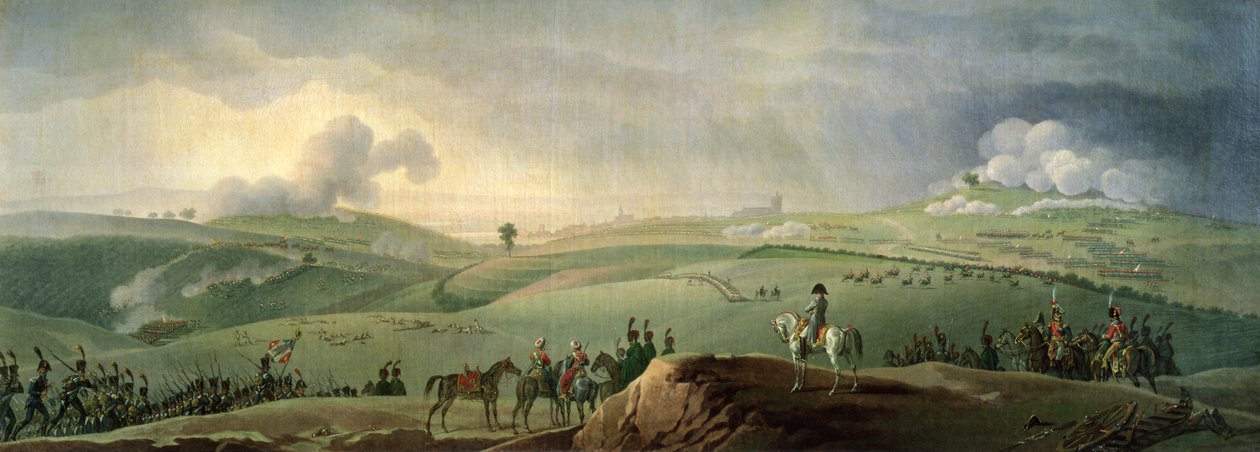 Napoléon Ier (1769-1821) observant la bataille d