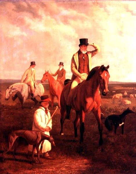 Lord Rivers chassant - Jacques-Laurent Agasse