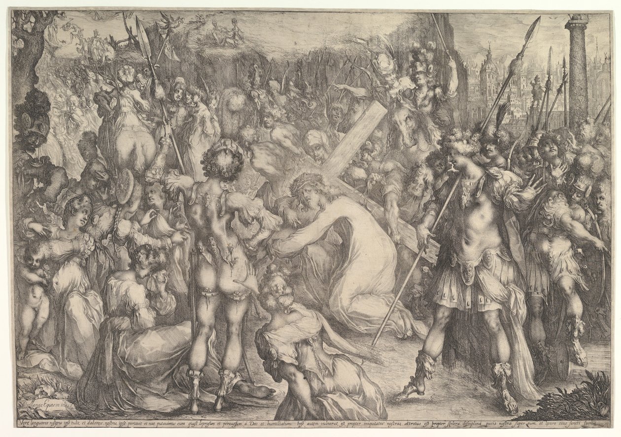 Le Christ portant la croix - Jacques Bellange