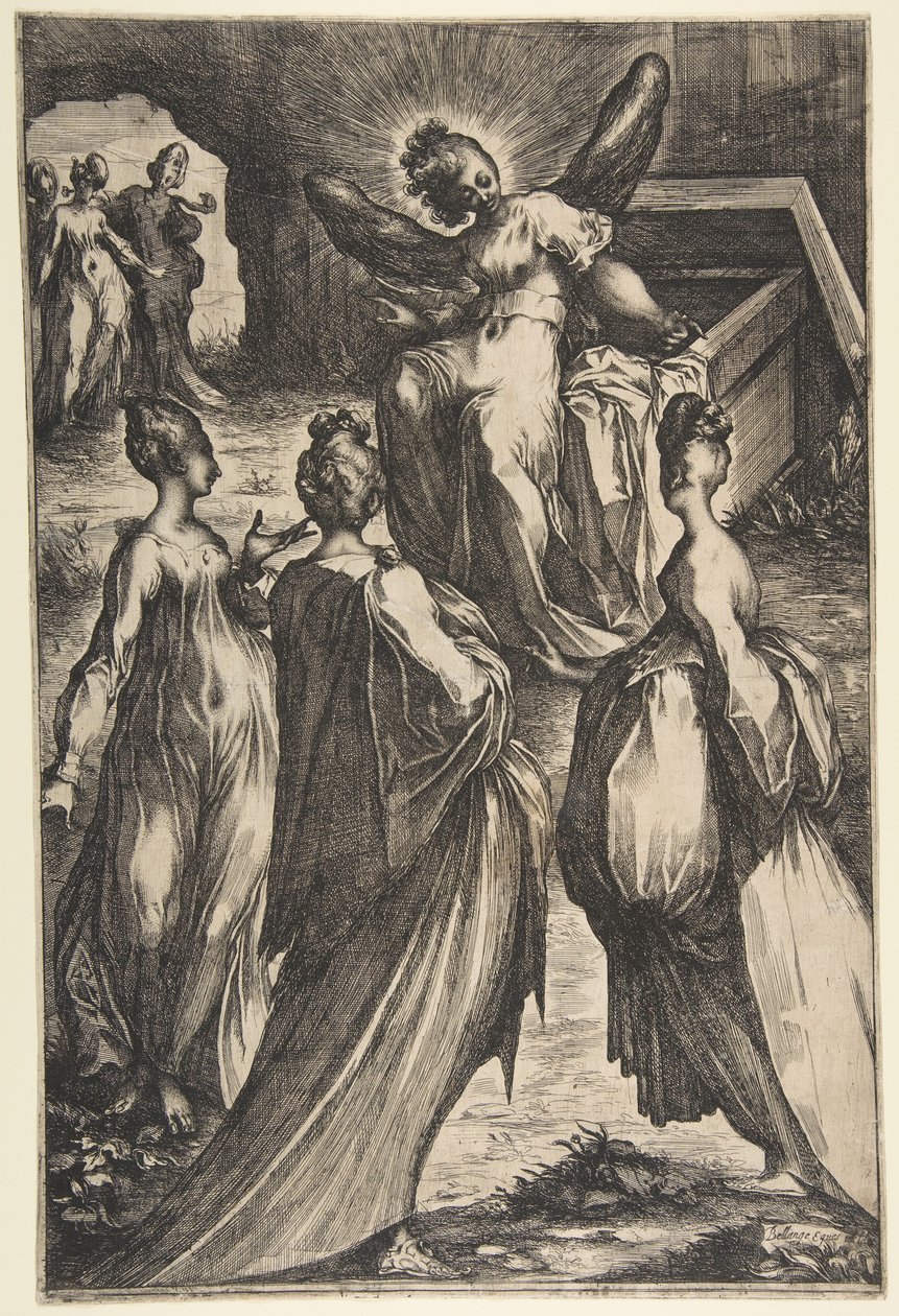 Les Trois Maries au Tombeau - Jacques Bellange