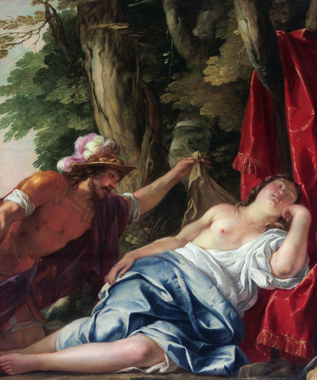 Mars et la vestale - Jacques Blanchard