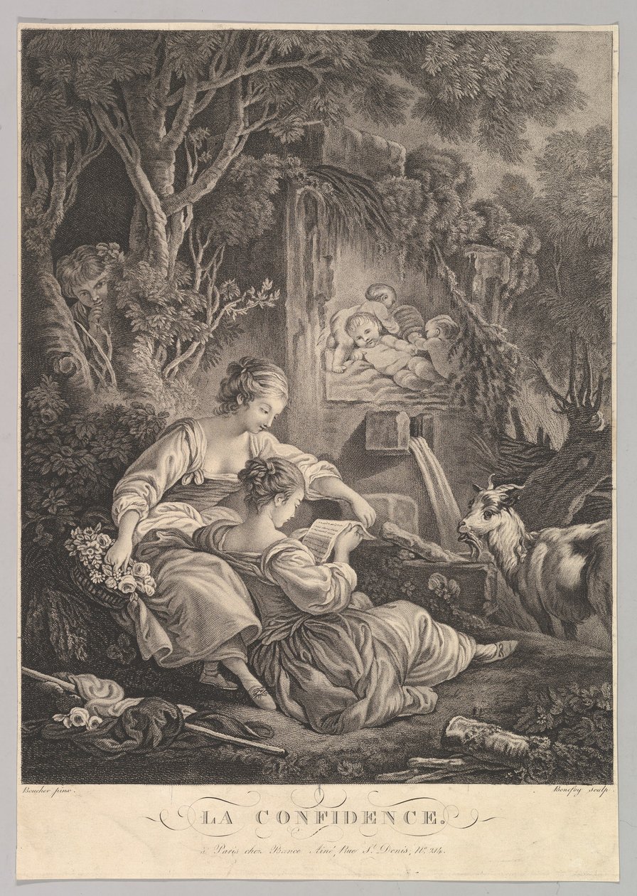 Le Secret, vers 1804-31 - Jacques Bonnefoy