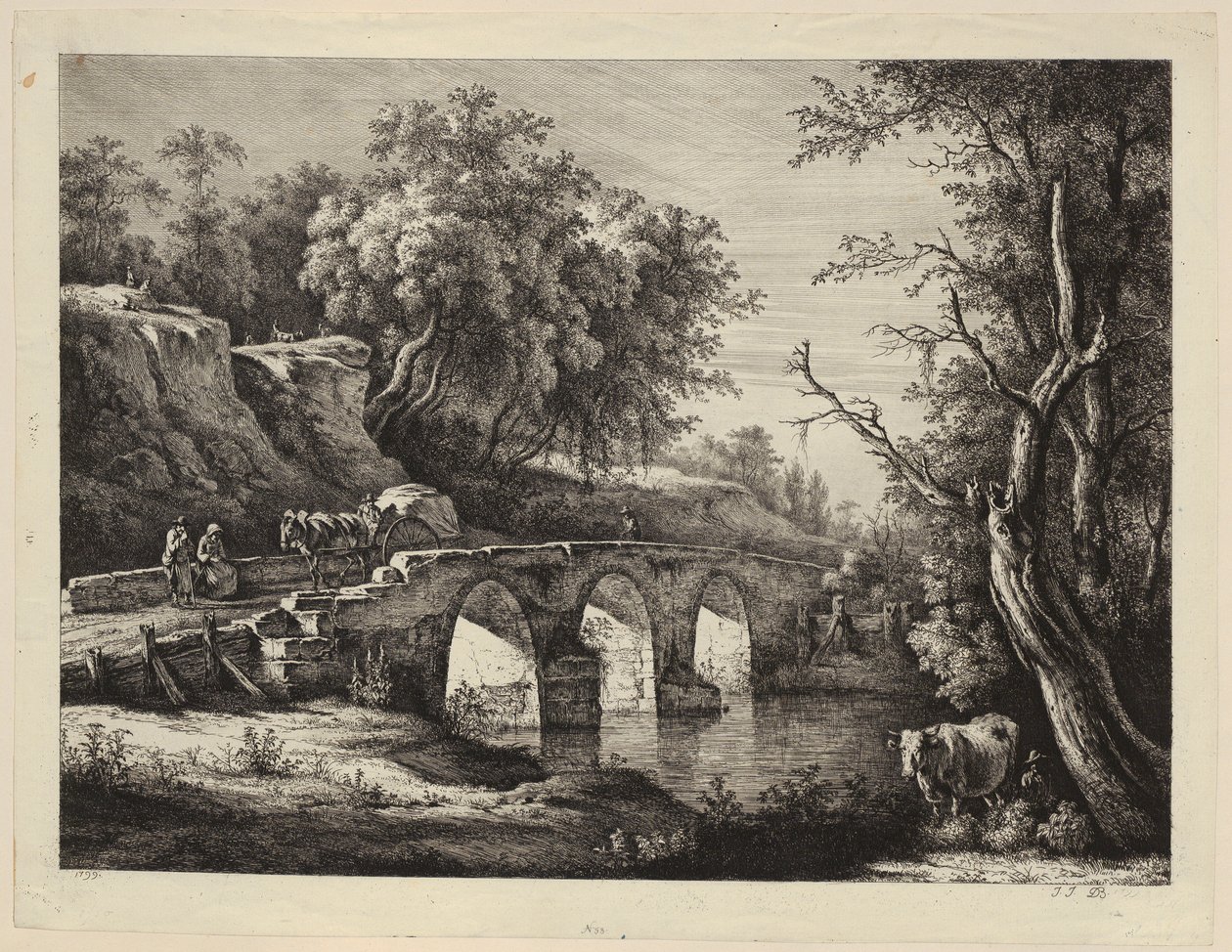 Vue de la Rue Neuve à Nancy - Jacques Callot