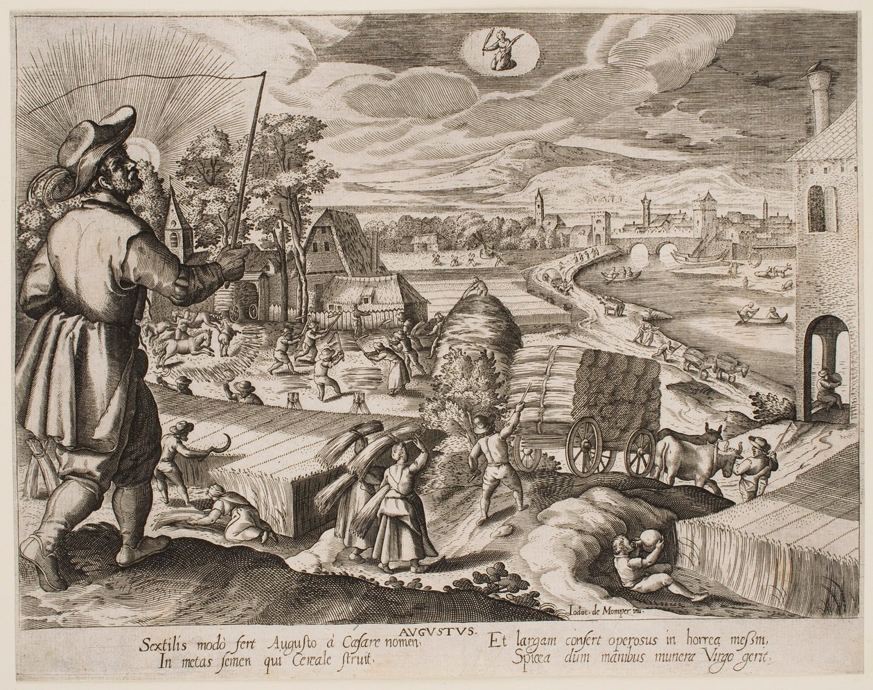 Août, de la série « Les Mois » - Jacques Callot