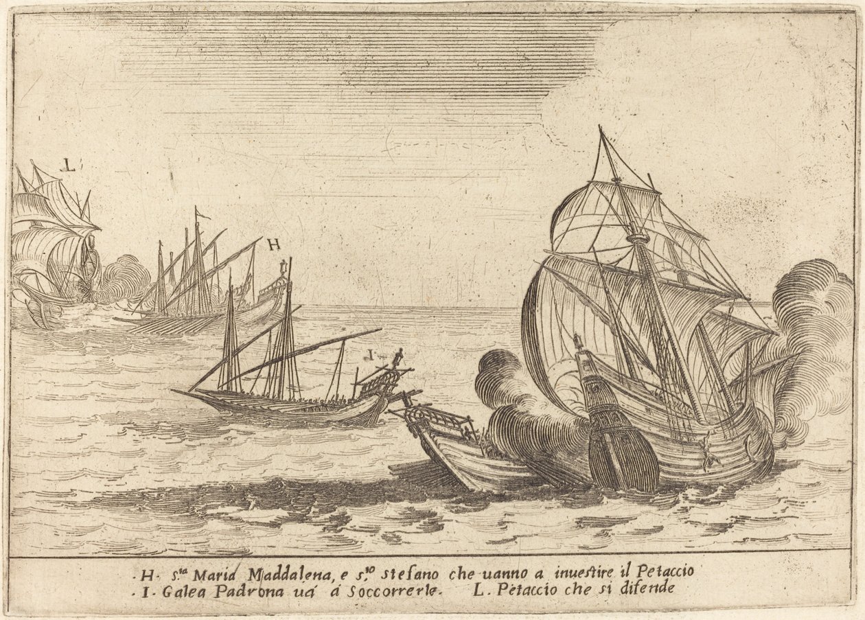 Embarquement du Petaccio - Jacques Callot