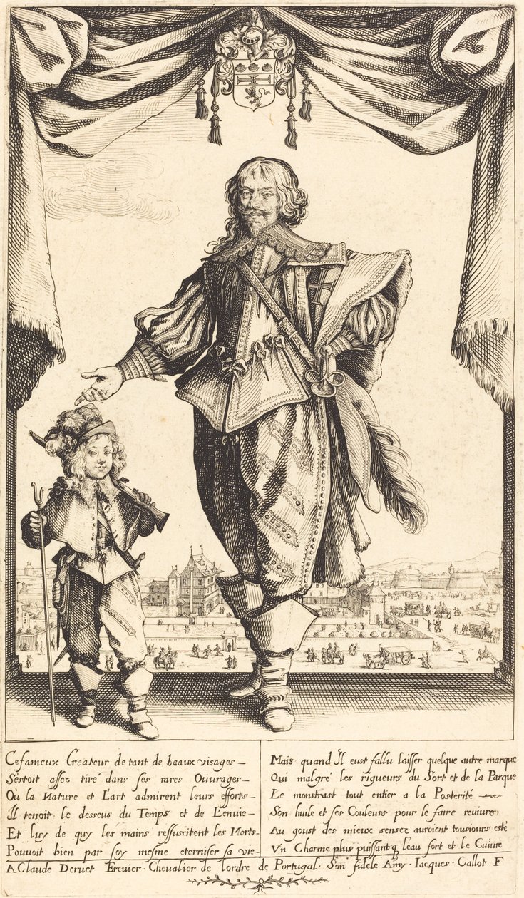 Claude Deruet et son fils, Jean - Jacques Callot