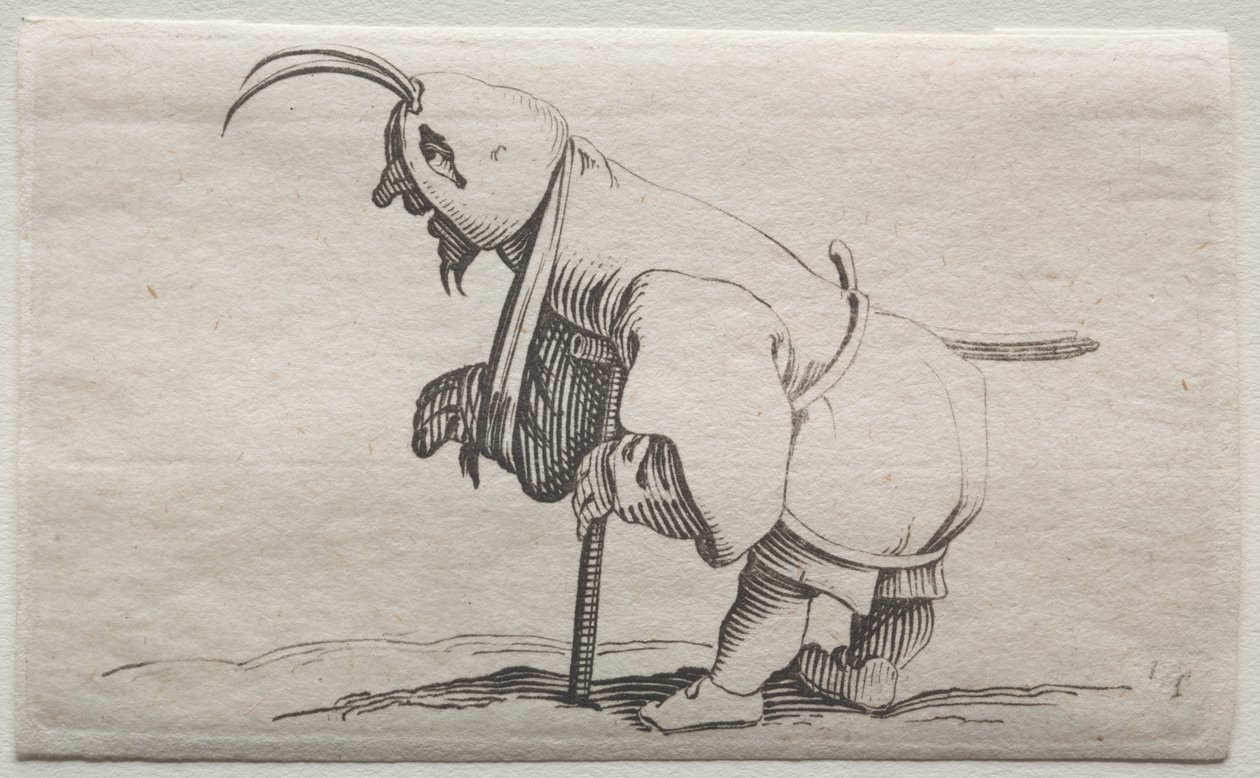Infirme avec une Capuche - Jacques Callot