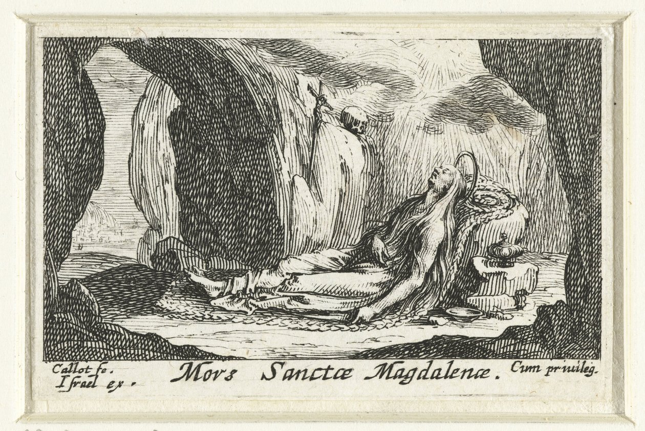 La mort de Marie-Madeleine - Jacques Callot
