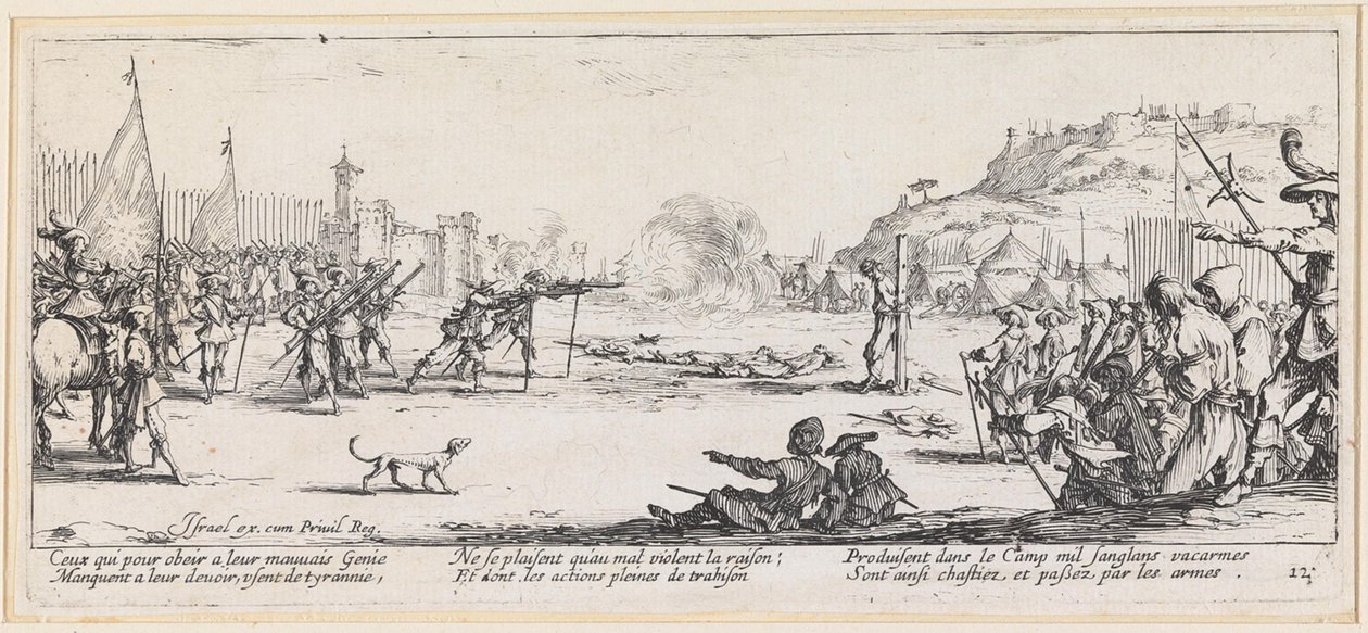 De fusillade - Jacques Callot